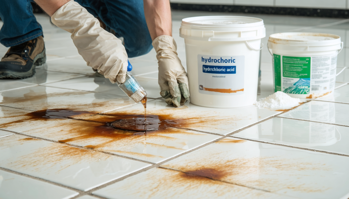 découvrez comment éliminer efficacement les taches de rouille sur votre carrelage avec de l'acide chlorhydrique grâce à notre guide pratique, incluant des conseils essentiels pour assurer votre sécurité.