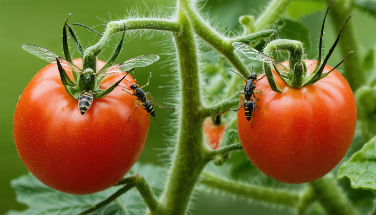 découvrez comment identifier et différencier les pucerons ailés et les sciarides sur vos plants de tomates, ainsi que les solutions efficaces pour protéger votre jardin.