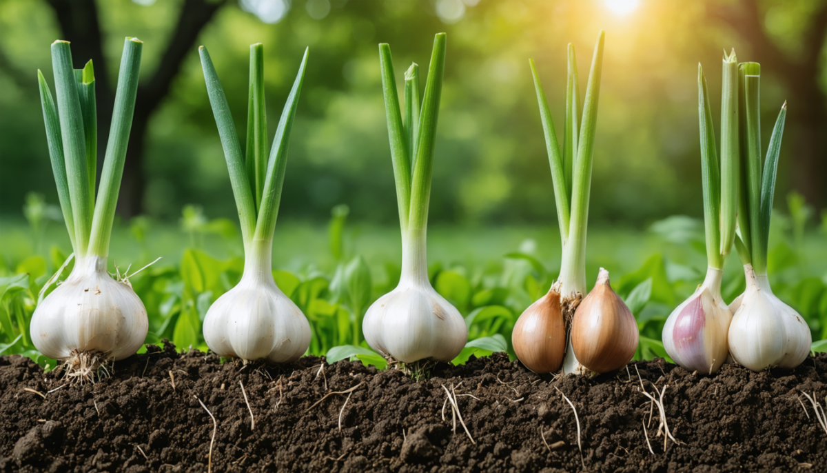 découvrez toutes les étapes du cycle complet de croissance de l’ail et apprenez combien de temps il faut pour récolter cette plante dans votre jardin.