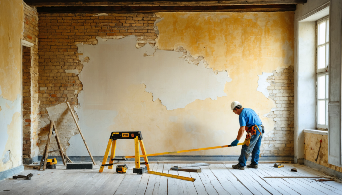 découvrez des techniques efficaces pour redresser un mur irrégulier dans une maison ancienne, alliant conseils pratiques et matériaux adaptés pour restaurer votre intérieur avec succès.