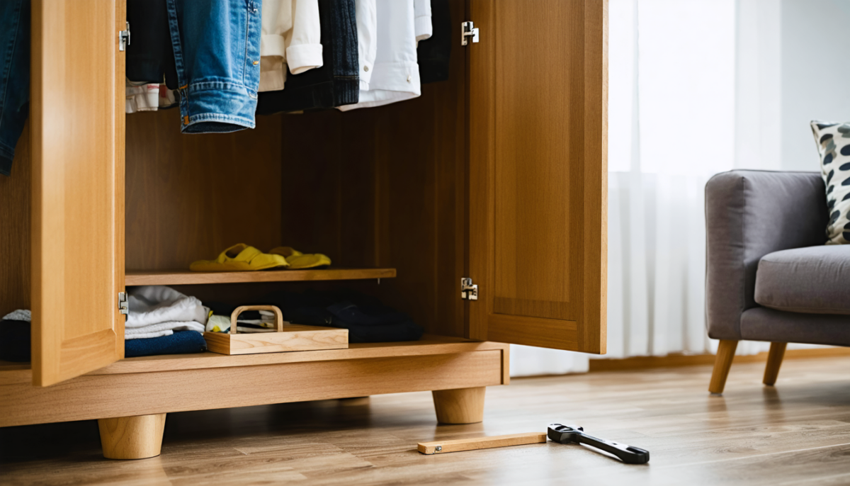 découvrez des astuces simples et efficaces pour redresser une armoire bancale et garantir sa stabilité durable. améliorez la sécurité et l'esthétique de vos meubles facilement.