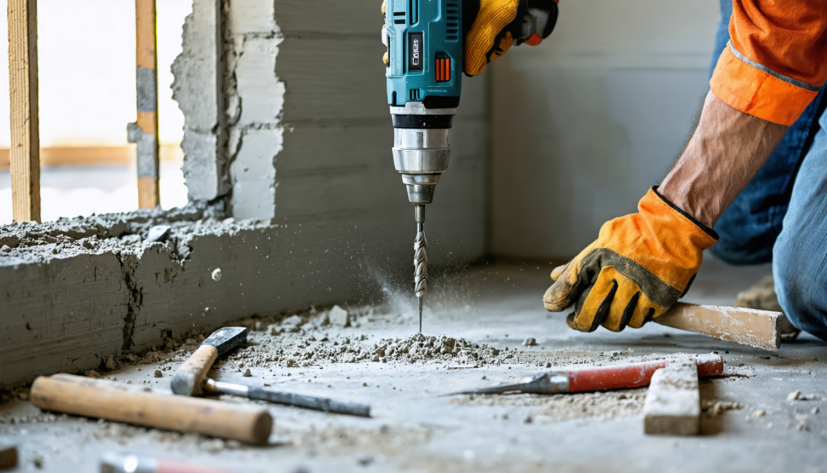 découvrez des méthodes efficaces et des astuces utiles pour percer un mur en béton sans utiliser la fonction percussion, en préservant vos outils et en réalisant des travaux précis.