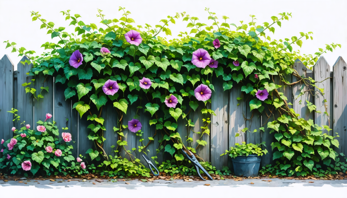 découvrez le caractère envahissant de l'ipomée et apprenez des méthodes efficaces pour la maîtriser et l'intégrer harmonieusement dans votre jardin.