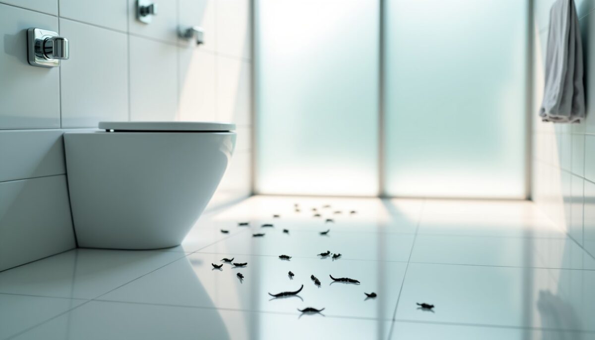 Invasion de petits vers noirs dans vos toilettes : origines et solutions efficaces pour les éliminer