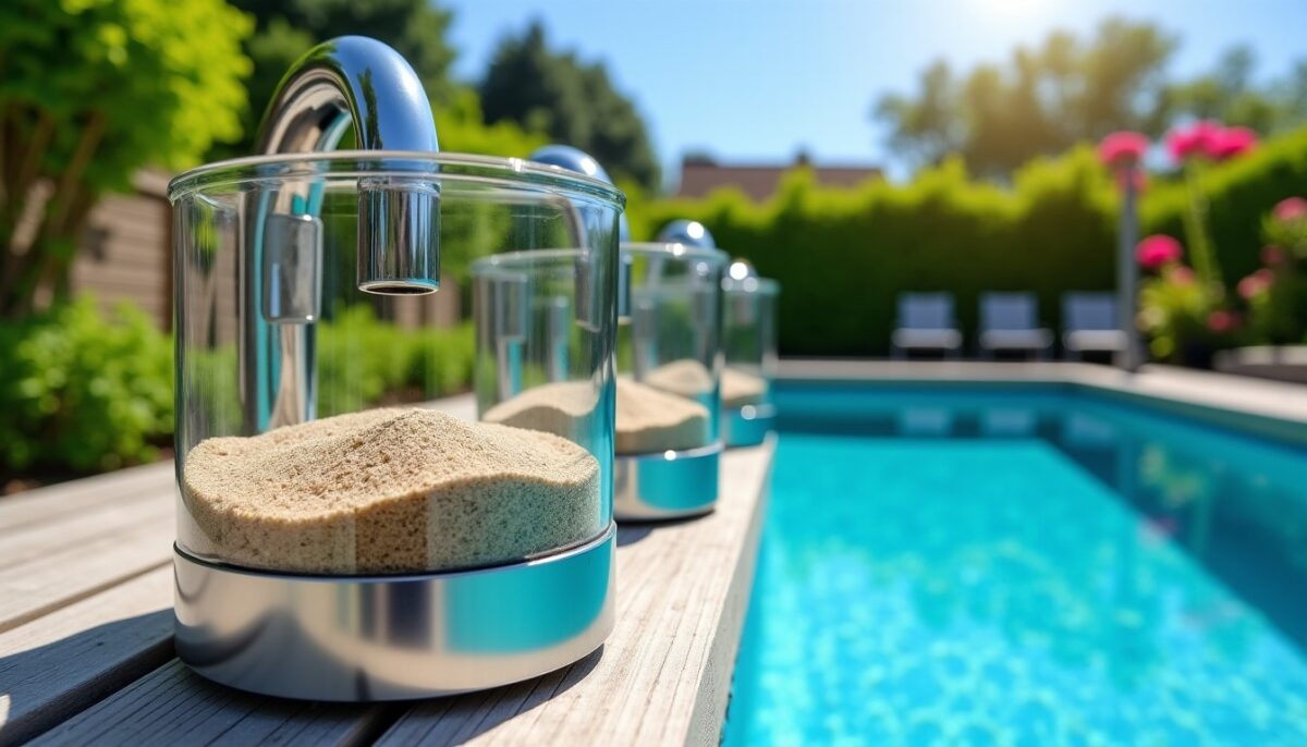 Est-il possible de combiner sable et verre filtrant dans un système de filtration de piscine ?
