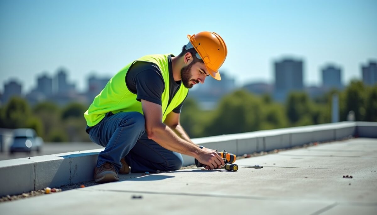Pose et étanchéité des joints de couvertine en béton : méthodes essentielles à connaître