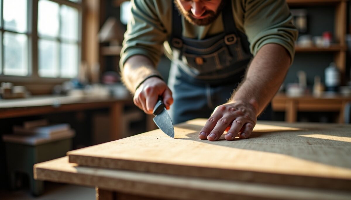 Astuces pour découper le contreplaqué au cutter sans créer d’éclats